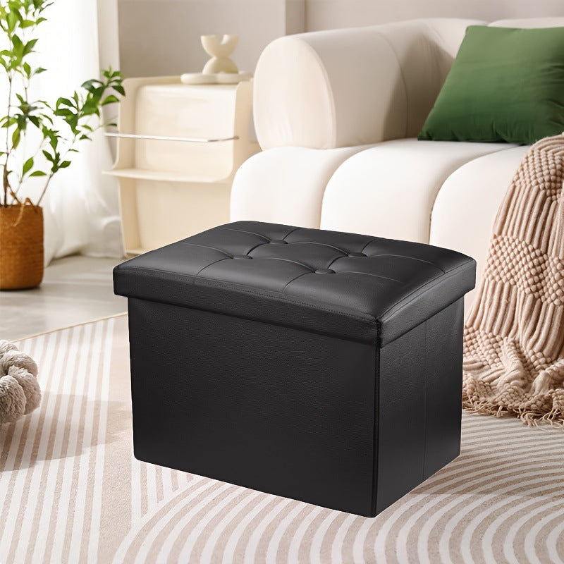 Multifunctional Leather Storage Ottoman Kalsten