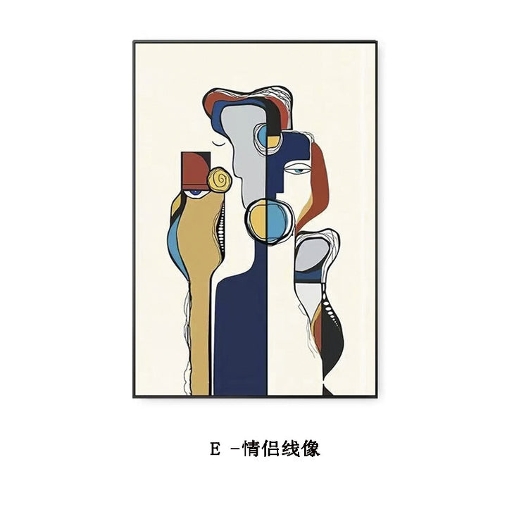 Abstract Figure Art Print
