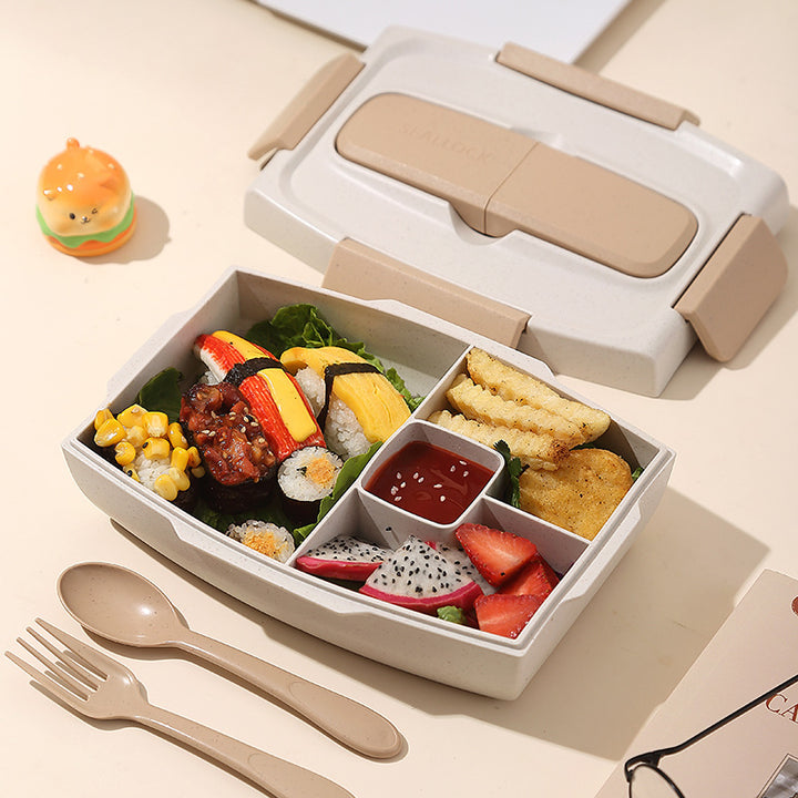 Airtight Multi-Compartment Food Storage Container