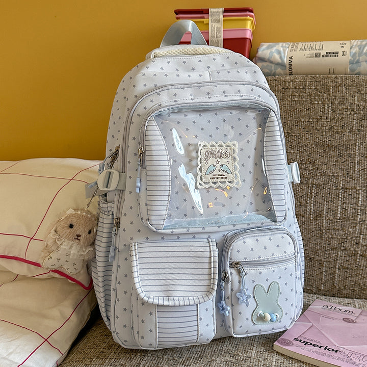 Playful Bunny Ear School Backpack Kalsten