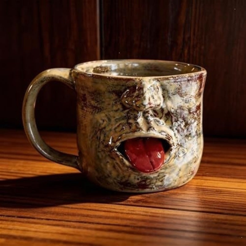 Whimsical Face Mug Kalsten