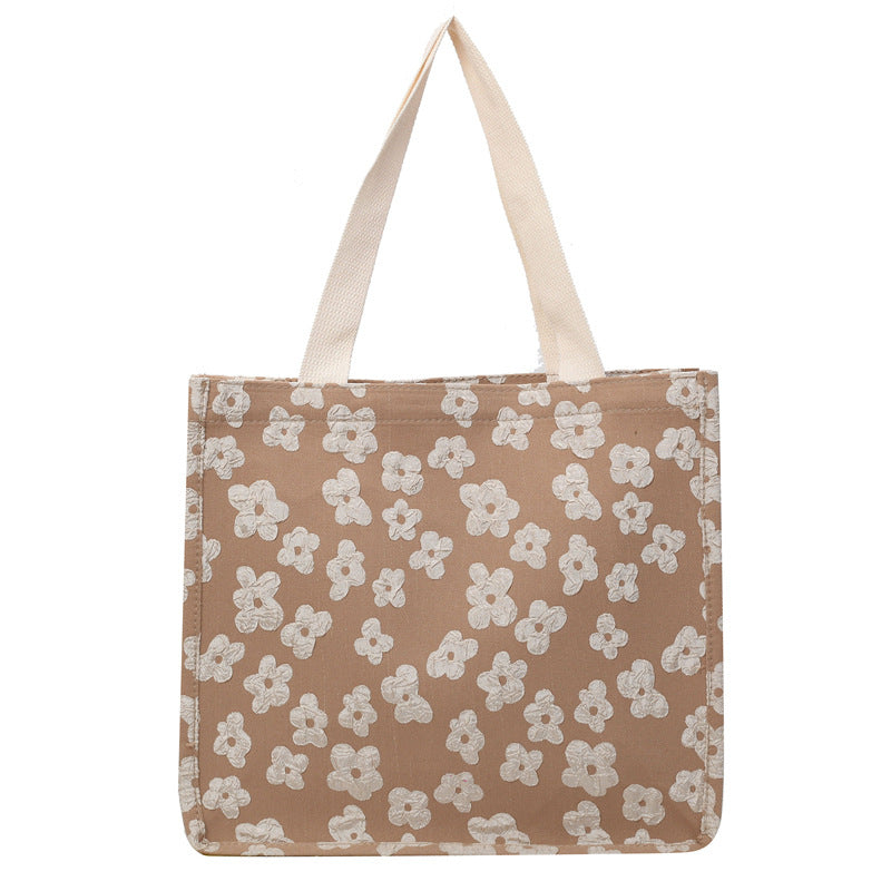 Floral Print Mini Tote Bag