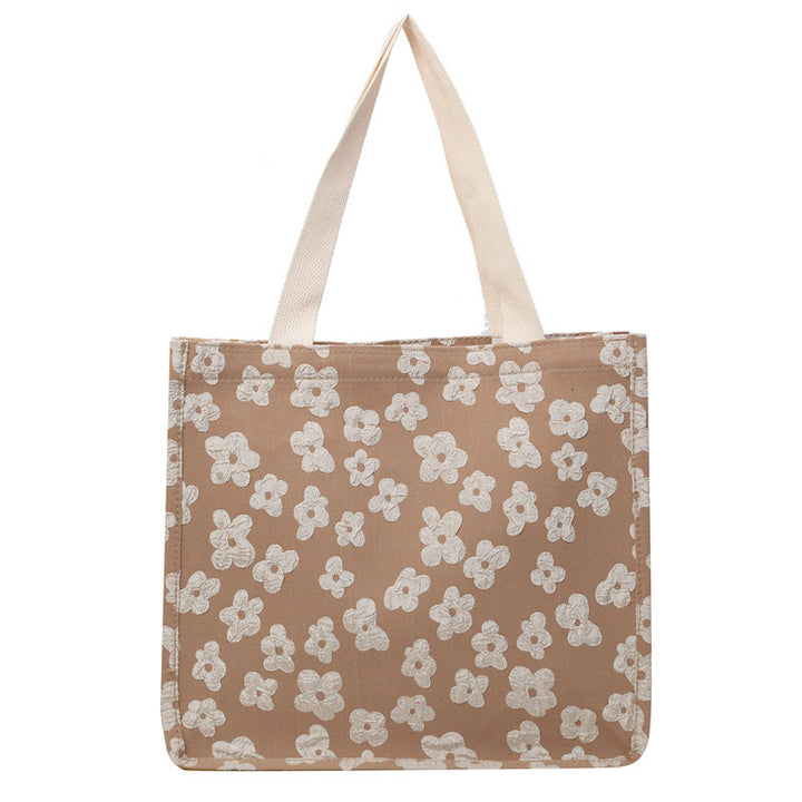 Floral Print Mini Tote Bag