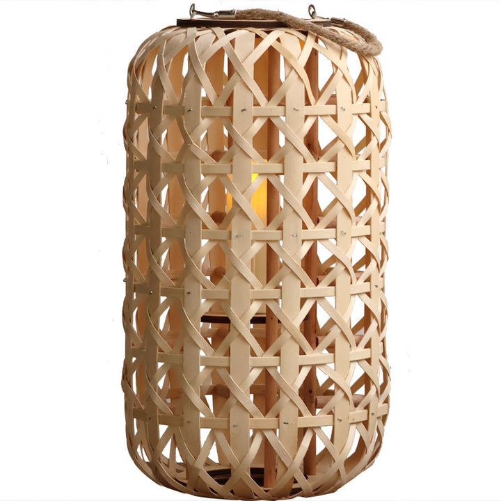 Handcrafted lantern in natural design Kalsten