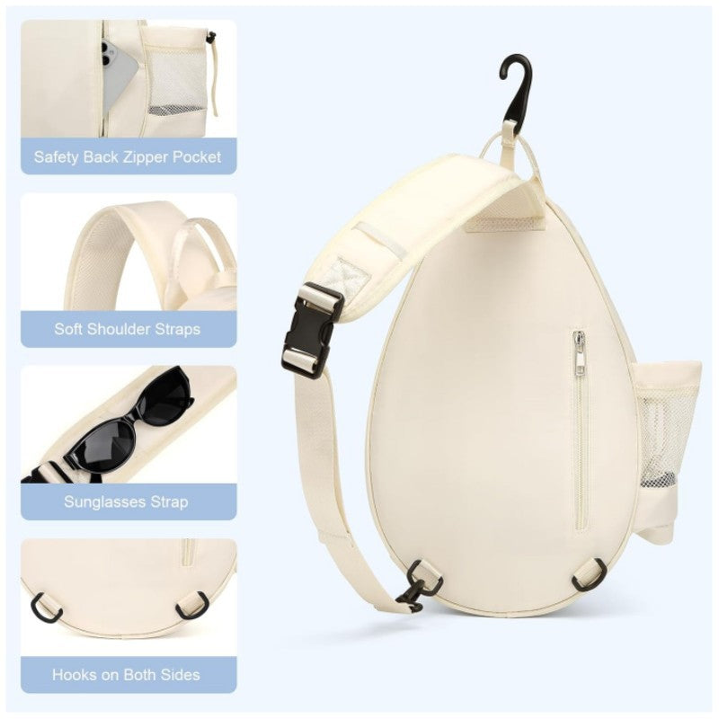 Sporty Tennis Racket Backpack Kalsten
