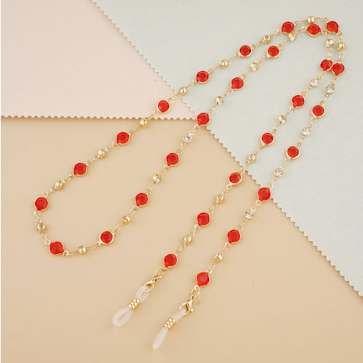 Decorative Gemstone Eyewear Chain Kalsten