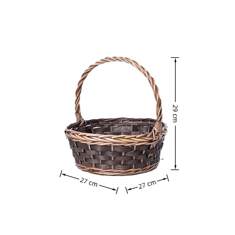 Handcrafted Decorative Woven Storage Basket Kalsten