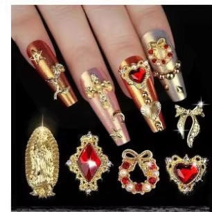 Decorative Nail Art Charms Set