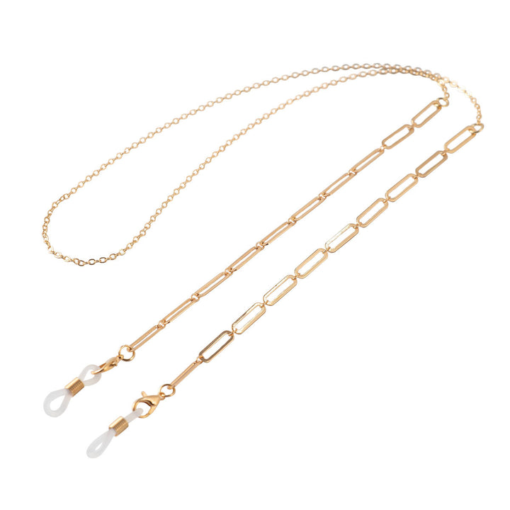 Elegant Paperclip Style Eyewear Chain Kalsten