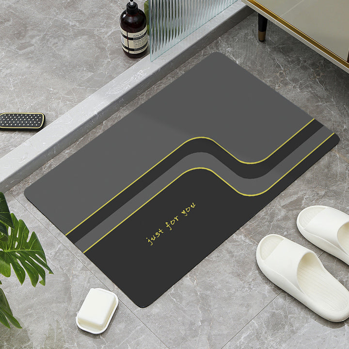 Modern Minimalist Bathroom Mat Kalsten