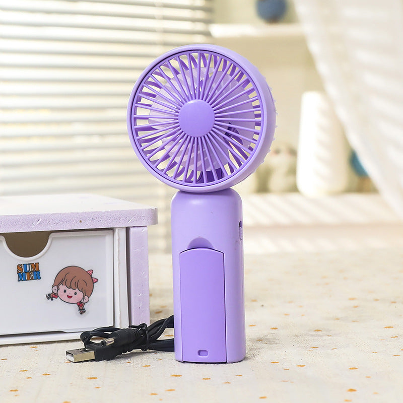Ladies Portable USB Hand Fan with Cute Design Kalsten