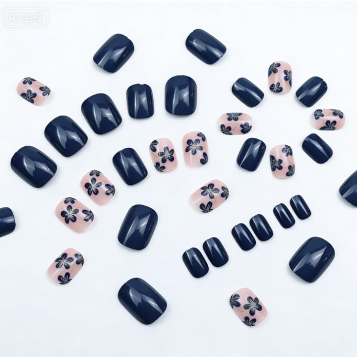 Decorative Floral Nail Art Enhancements