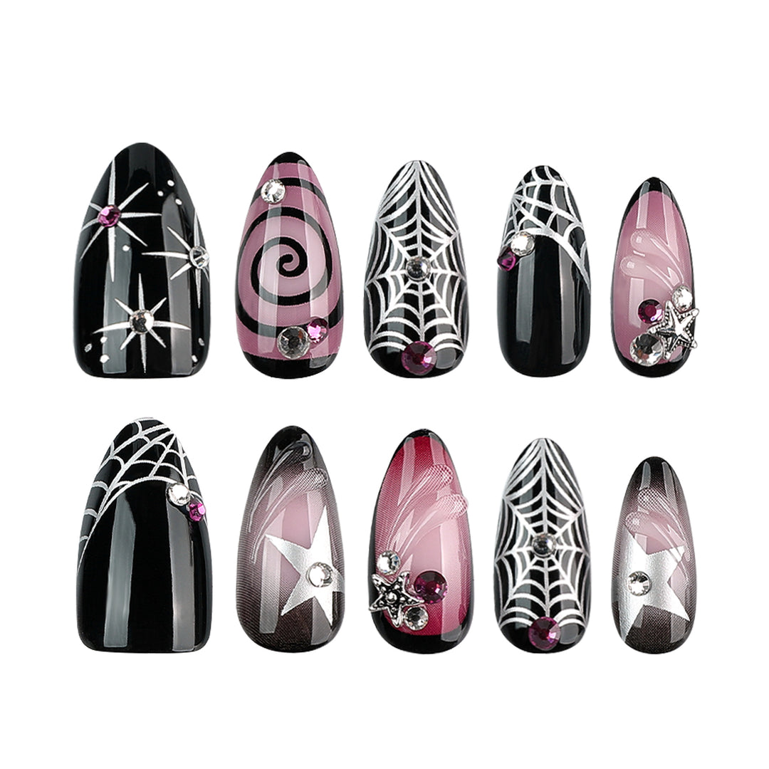Artistic Halloween Nail Art Kalsten