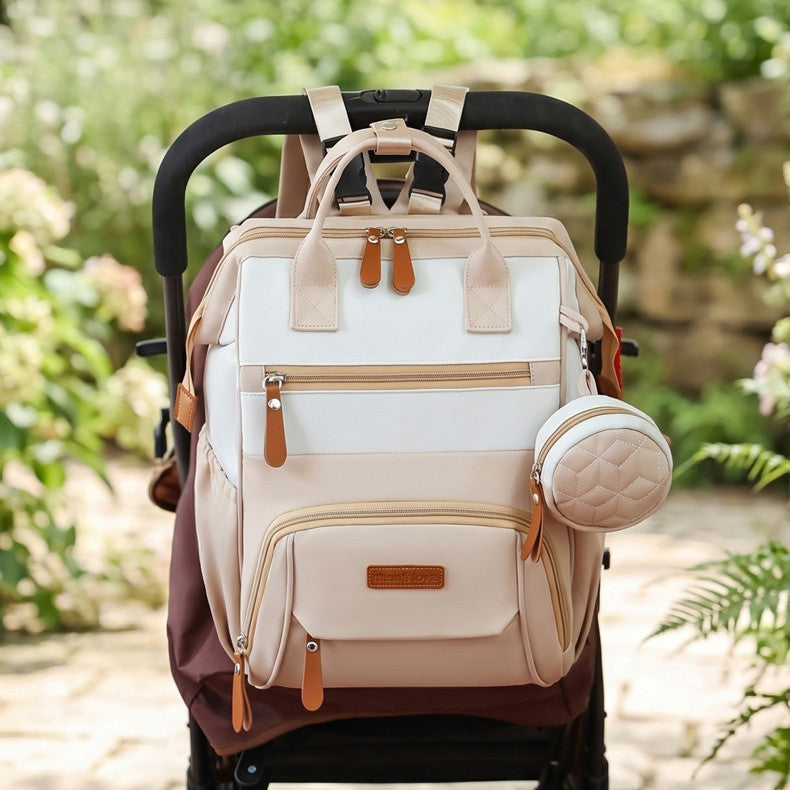 Multi-Pocket Versatile Diaper Backpack Kalsten