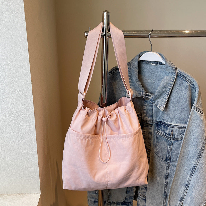 Adjustable Drawstring Shoulder Bag Kalsten