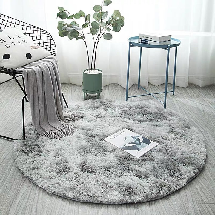Round Soft Plush Area Rug