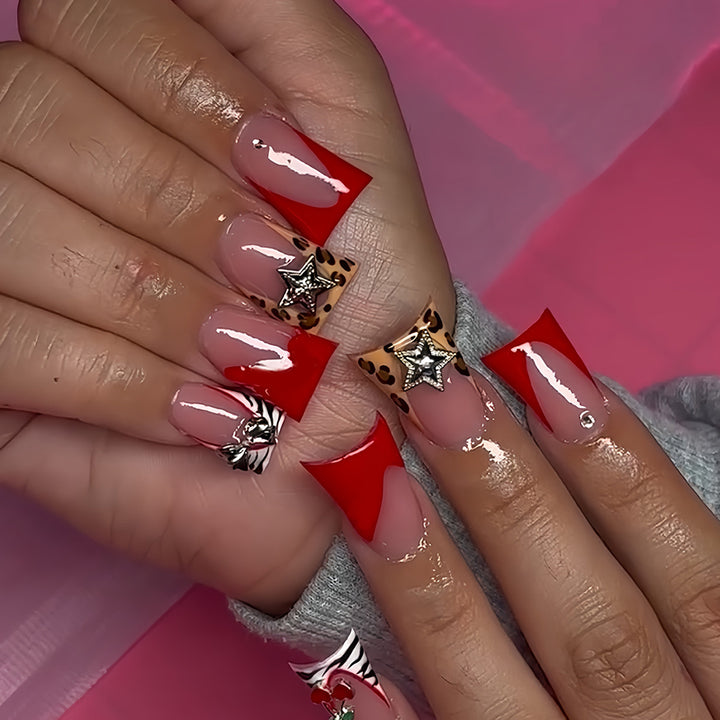 Trendy Artistic Acrylic Nail Design Kalsten