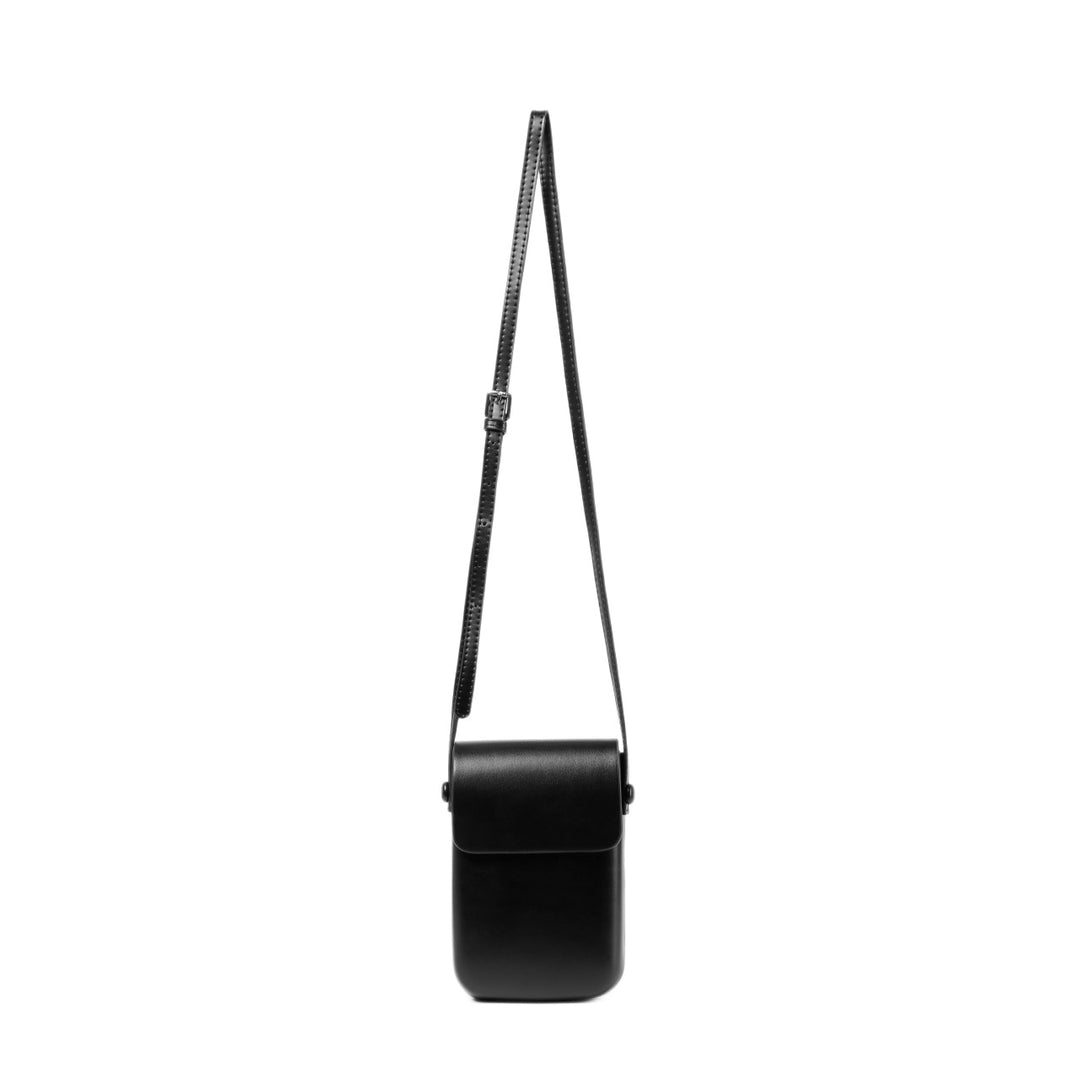 Compact Leather Crossbody Pouch Kalsten