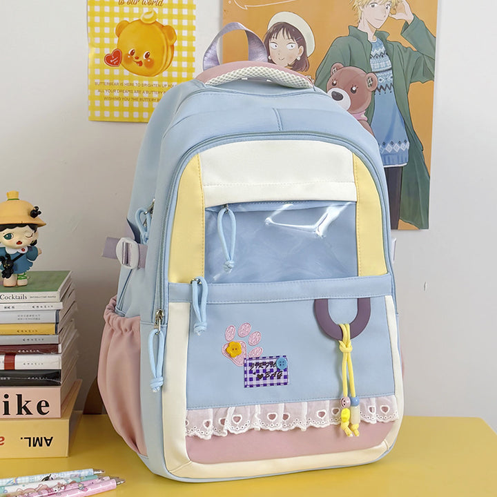 Cute Decorative Clear Window Backpack Kalsten