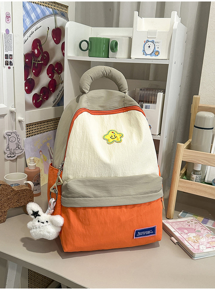 Fun Character Embroidered Backpack Kalsten