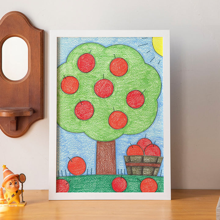 Whimsical Train Art Frame