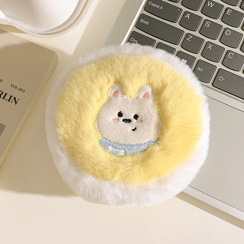 Fluffy animal motif cushion Kalsten