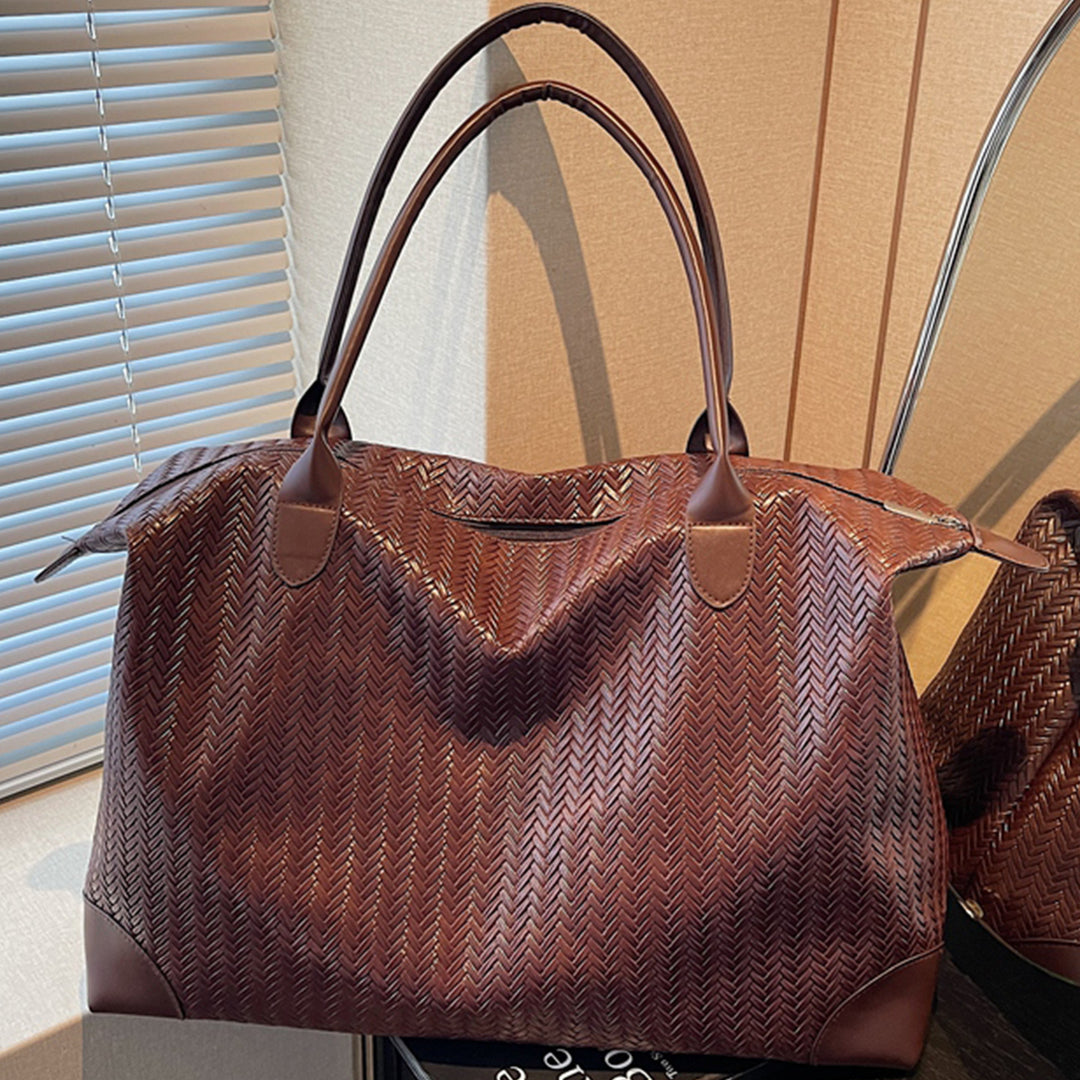 Luxurious Travel Bag In Modern Zigzag Pattern Kalsten