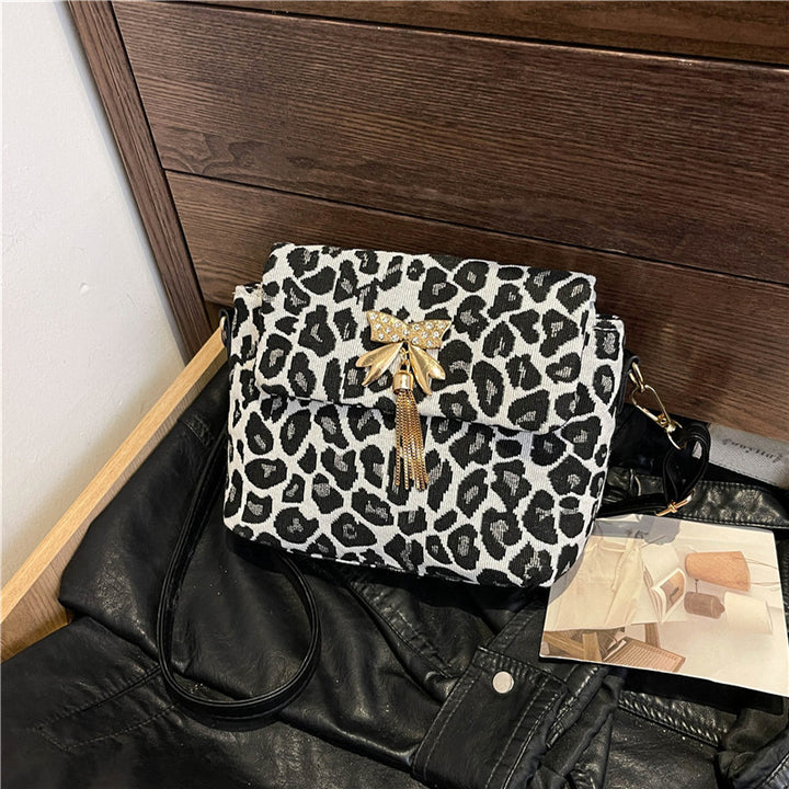 Chic Leopard Print Crossbody Bag Kalsten