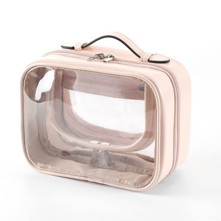 Cosmetic storage bag with transparent compartments Kalsten