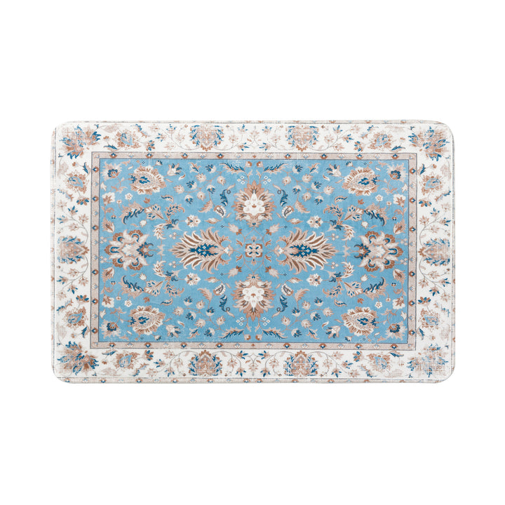 decorative Boho runner rug with fringes