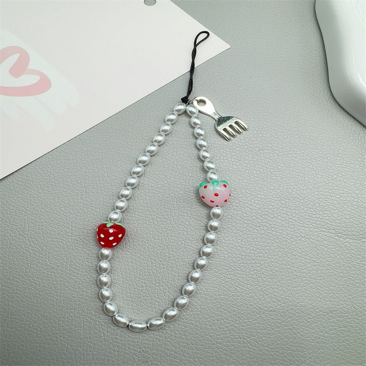 Beaded Fruit-Themed Eyewear Lanyard Kalsten