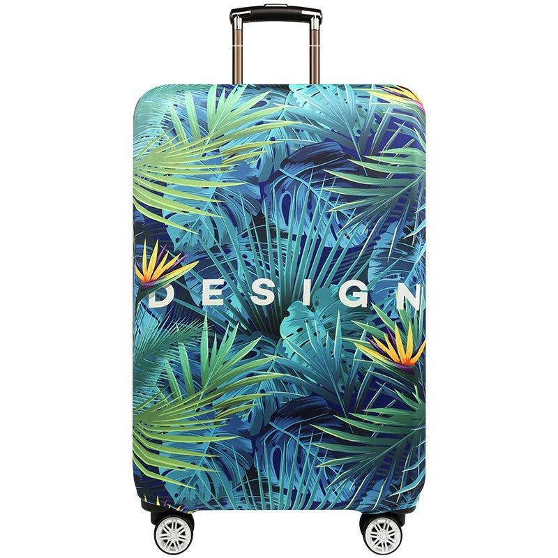Tropical Botanical Design Hard Shell Suitcase Kalsten