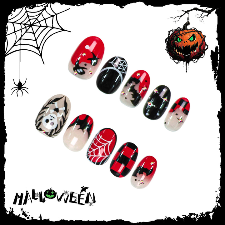 Halloween Artificial Nail Set for Creative Nail Design Kalsten
