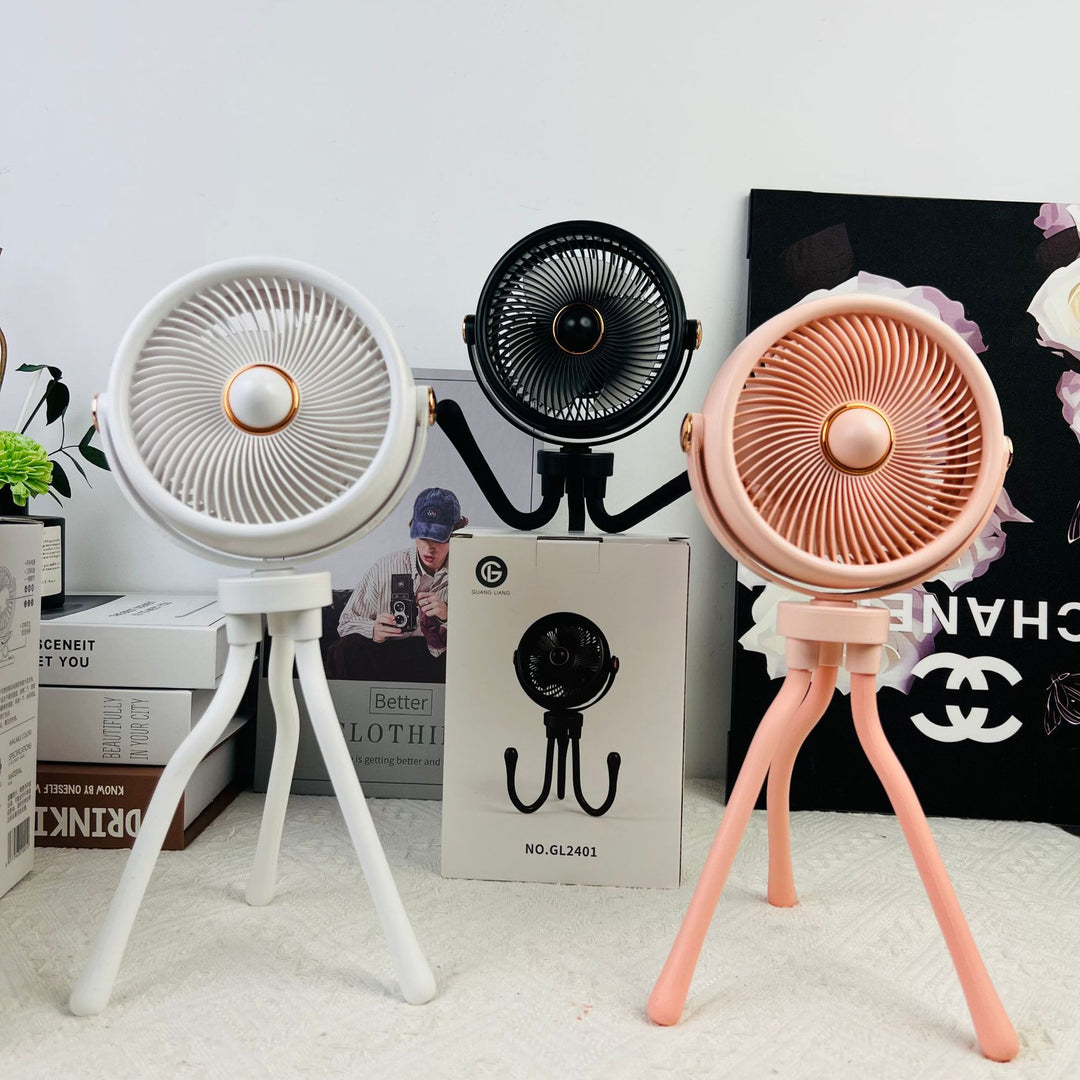 Cute Animal-Themed Portable Desk Fan Kalsten