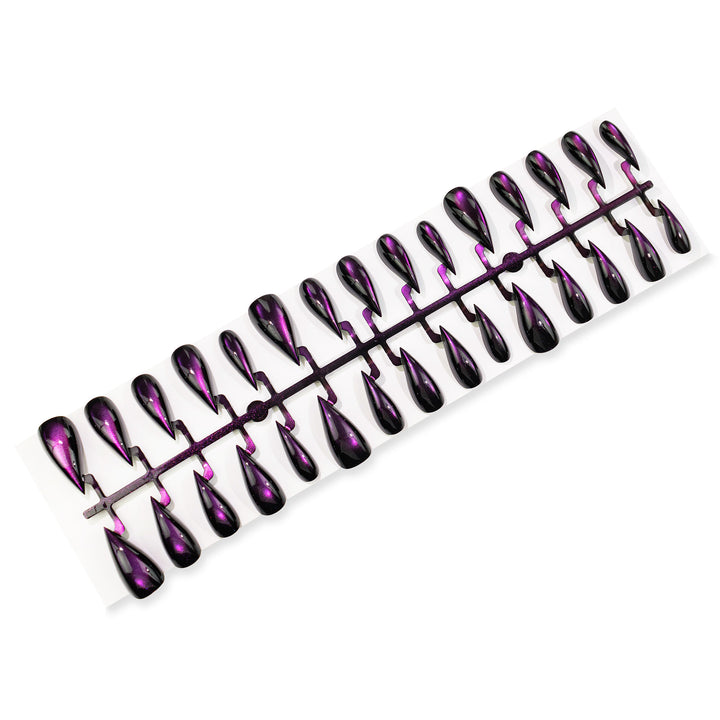 Artistic Stiletto Press-On Nail Set with Glossy Finish Kalsten