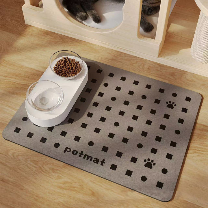 Leather Textured Dining Table Mat