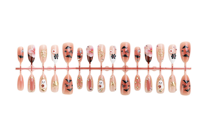 Nail art set with Halloween motifs and extravagant accents Kalsten