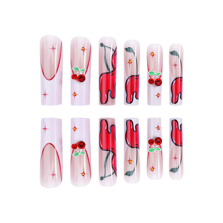Cherry Blossom Nail Art