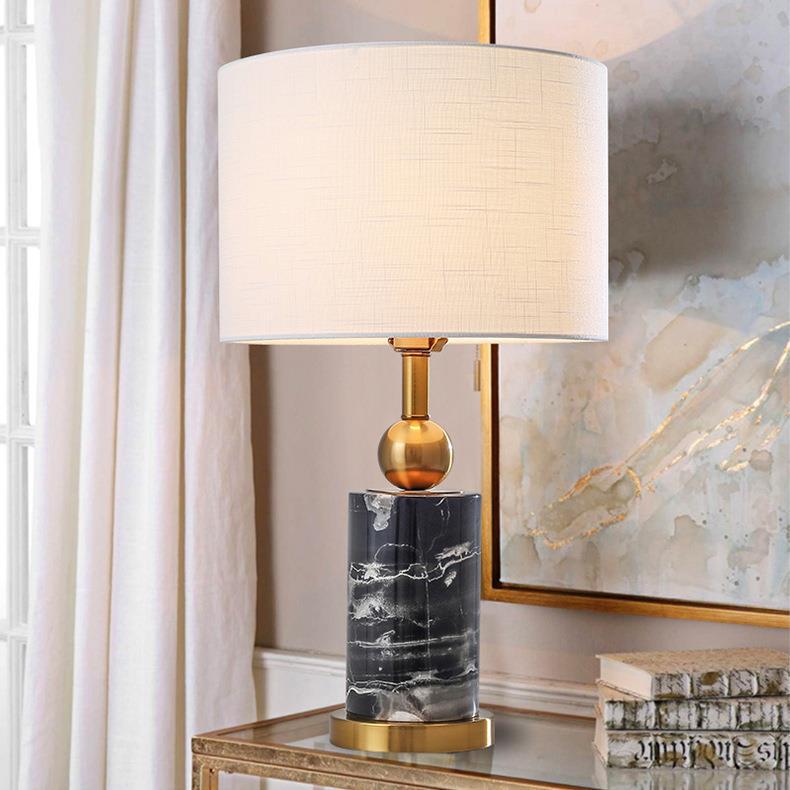 Elegant Decorative Table Lamp with Marble Base