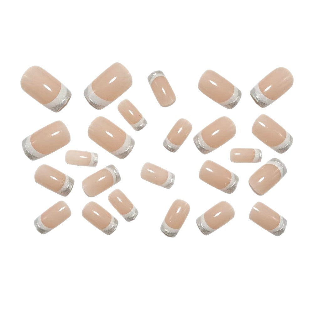 Artificial nails with elegant French tips Kalsten