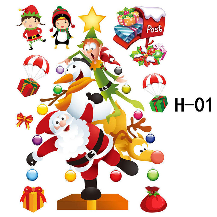Festive Christmas Wall Decals Kalsten