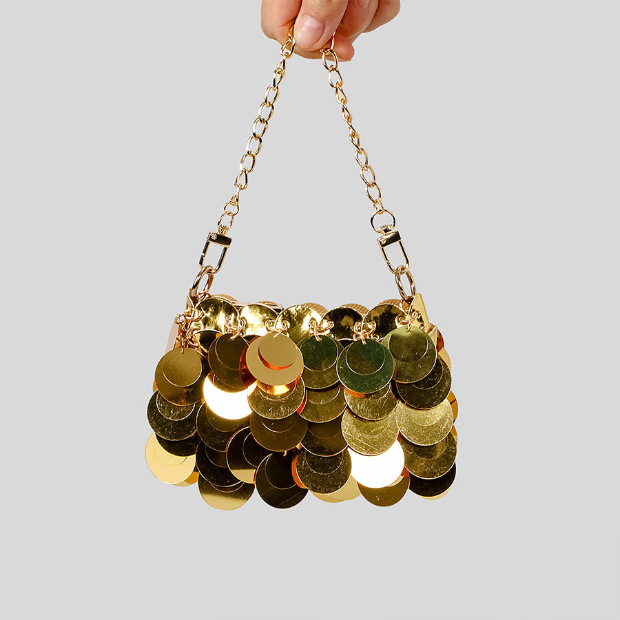 Glamorous Sequin Evening Clutch