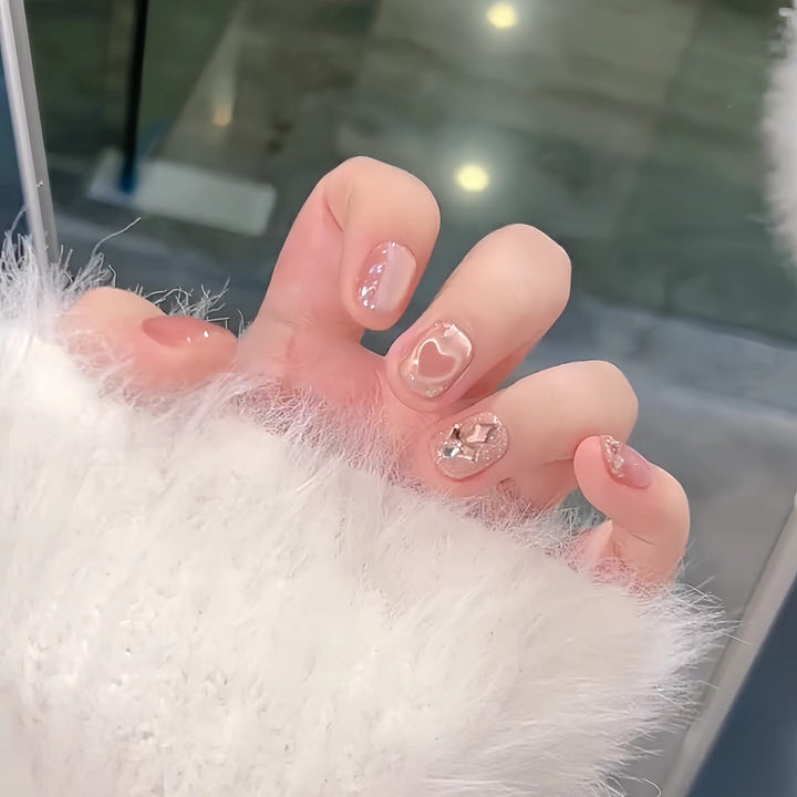 Stylish Decorative Press-On Nail Set