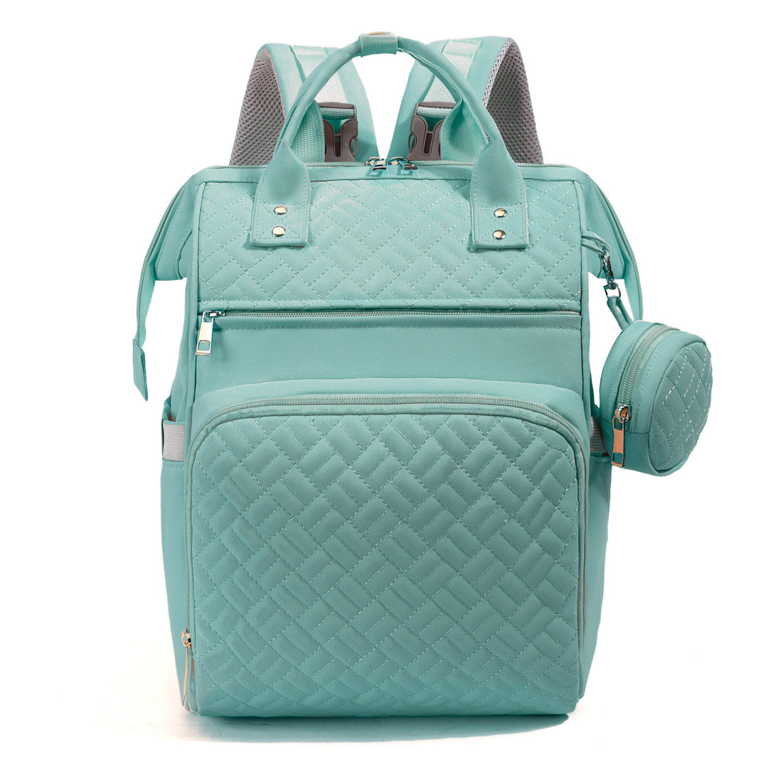 Quilted Multi-Functional Backpack Kalsten