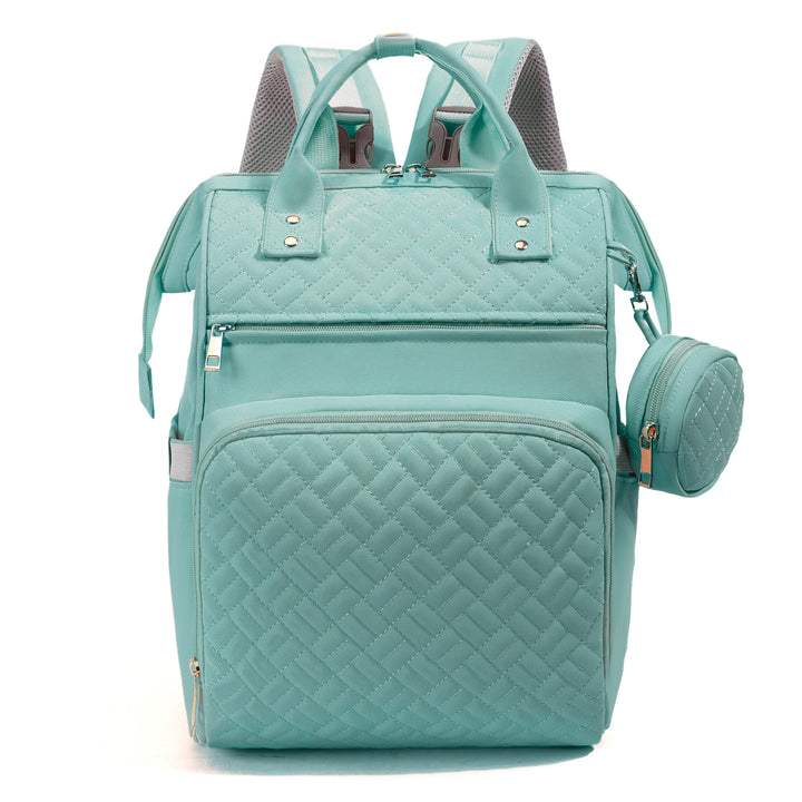Quilted Multi-Functional Backpack Kalsten