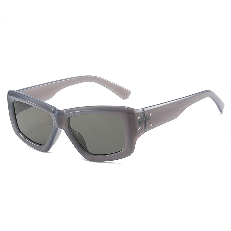 Fashion-Forward Oversized Angular Sunglasses Kalsten