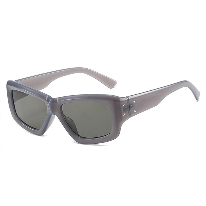 Fashion-Forward Oversized Angular Sunglasses Kalsten