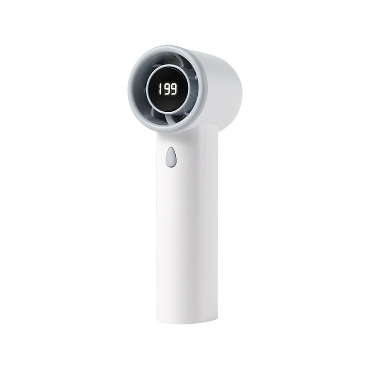 Unisex Portable Hand Fan with Digital Speed Display Kalsten