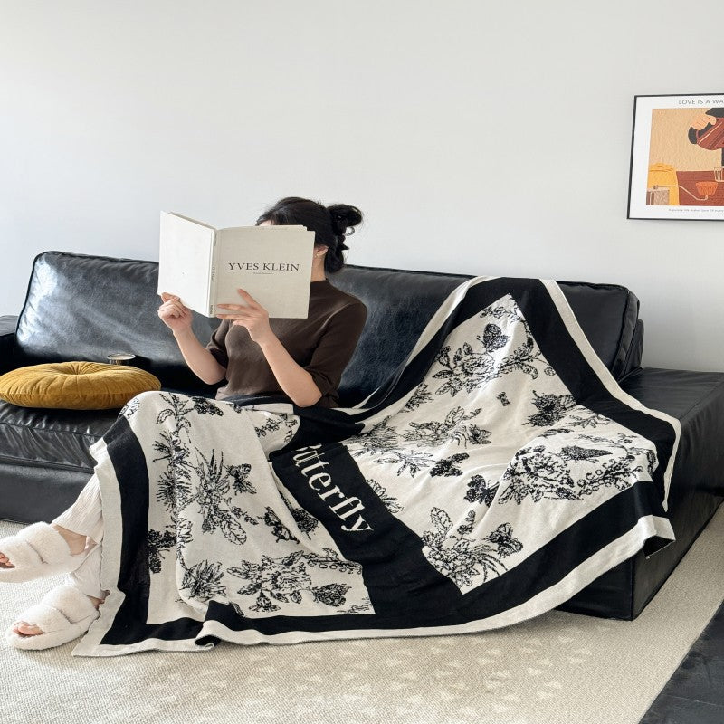 Animal Print Fleece Throw Blanket