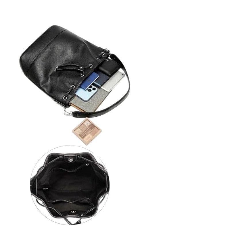 Practical drawstring bag with adjustable shoulder strap Kalsten